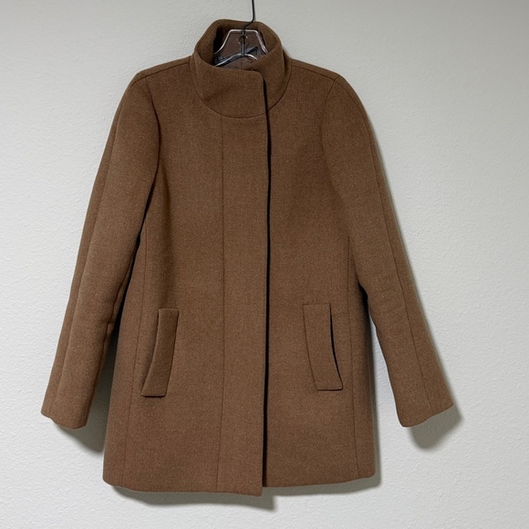 J. Crew Beige stadium coat - Picture 2 of 7